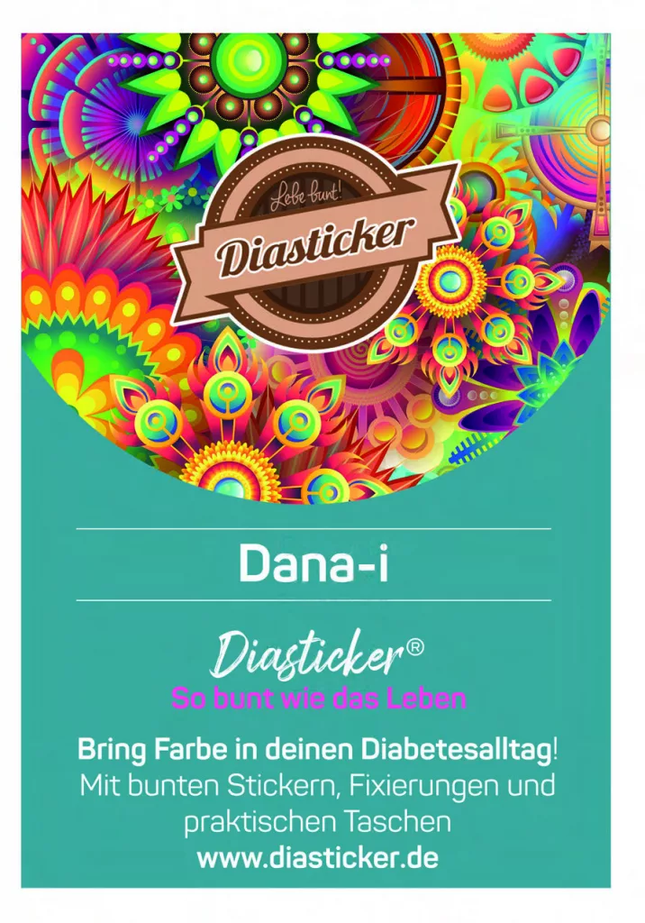 Dana-i Diasticker Broschüre