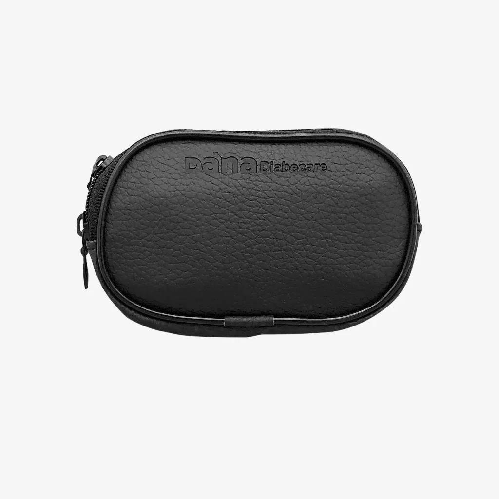 DANA Lederguerteltasche, schwarz, Version 2020